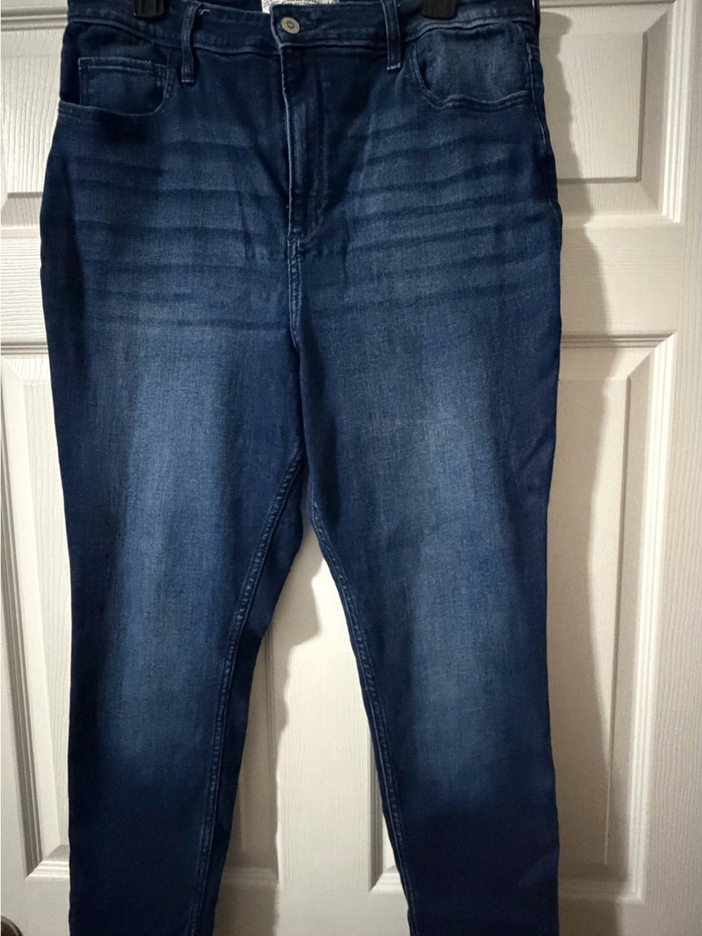 Hollister Women's Dark Blue Skinny Jeans